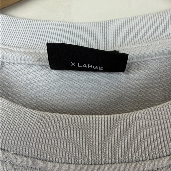 Strellson Light Gray Pima Cotton Top Size XL - Picture 3 of 8